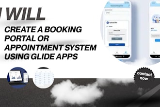 create a booking portal or appointment system using glide apps