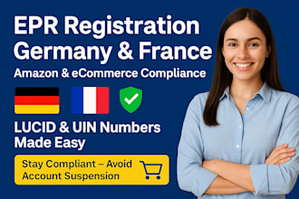 register your epr in germany and france for amazon sellers