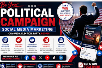 be your political campaign, campaign election party social media marketing