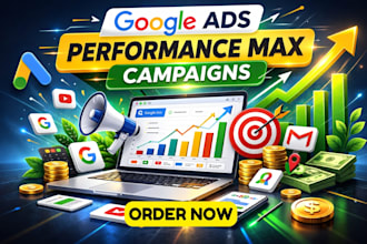 setup and manage high converting google ads performance max