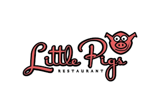 design beautiful little pigs restaurant logo