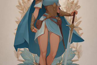 dnd character art and dnd character art