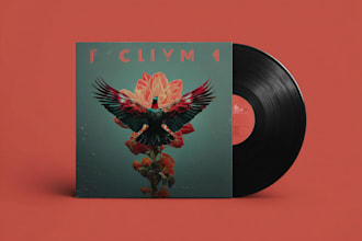 design album or single cover art