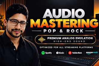 master your pop, rock or metal song, spotify mastering