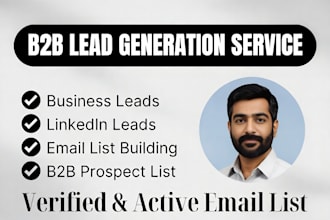 b2b lead generation linkedin sales navigator lead list leads gen