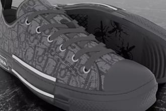 create wearable 3d shoe design, footwear design, sandal design in fusion 360
