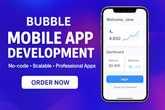 bubble io developer bubble app mobile app development flutter developer