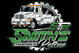 design wonderful truck logo