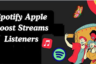 spotify apple music promotion boost streams and listeners