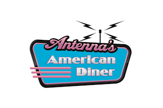 design luxurious antennas american diner logo