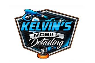 quality and beautiful auto detailing logo design