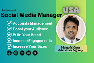 be your social media manager