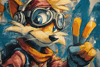 create graffiti pop art canvas designs and murals