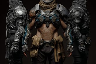 make a character for game