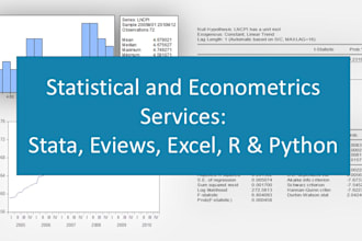 do statistical and econometrics analysis