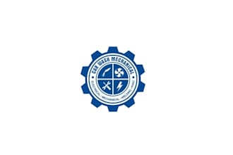 design powerful premium mechanical logo