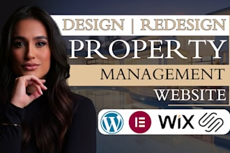 build property management website, vacation rental, hotel booking website design