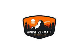 design minimal adventure logo for a destination website