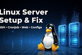 fix and setup your linux server issues and configs