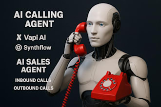 setup vapi ai calling agent, synthflow ai calling for inbound and outbound call