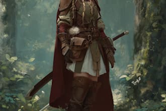 create a dungeons and dragons character for you