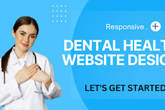 create dental clinic healthcare medical website