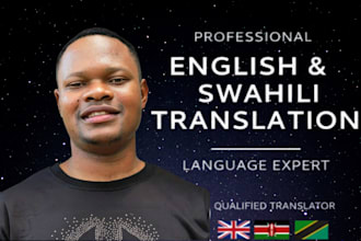 provide expert swahili translation linguistic QA and content evaluation