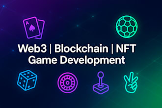 build web3, blockchain or nft based multiplayer crypto games