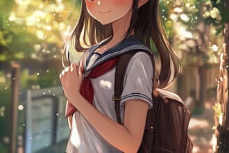 do an anime or comic character