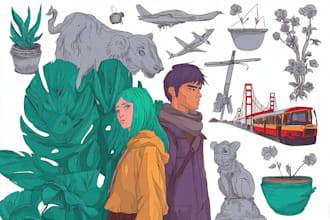 draw and doodle anything for you