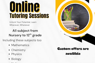guide you in subjects, assignments, projects, excel and word
