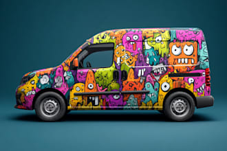 make eye catching your car and vehicle wrap design