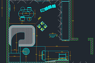 create professional 2d autocad drawings and floor plans