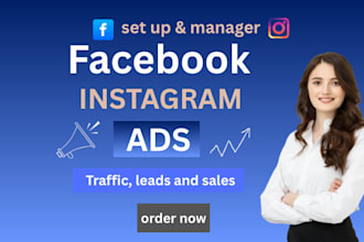run facebook and instagam ads