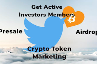 telegram token community, crypto promotion, referral airdrop, presales