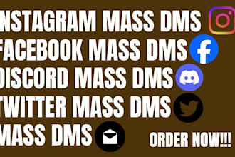 facebook mass dm instagram mass dm discord mass dm daily outreach mass dm bot
