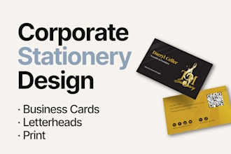 design or redesign your corporate stationery