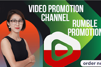 do rumble video promotion to grow your rumble channel