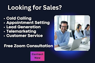 do sales cold calling telemarketing appointment setting