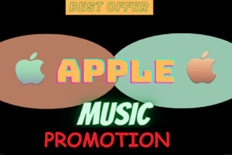 promote apple music to real listeners, boost social media for streaming growth