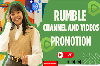 promote your rumble channel and videos organically for real monetization