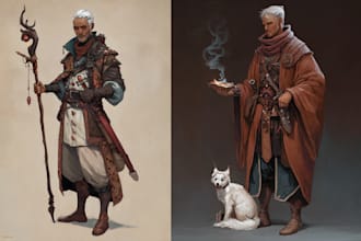 dnd character art and dnd character art
