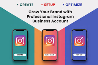 create and setup instagram business page