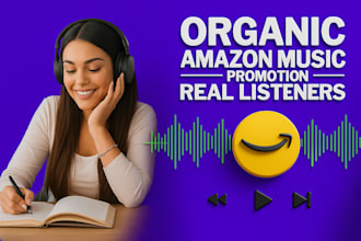 promote your music on amazon music for organic reach and exposure