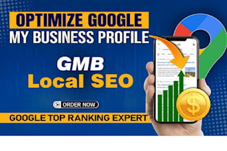 optimize google my business profile gmb local seo for top gmb maps ranking