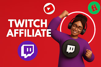 promote twitch channel to real live viewers and chatters, affiliate and partner