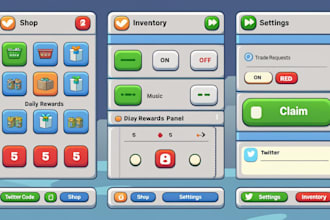 create professional roblox UI, gui for you