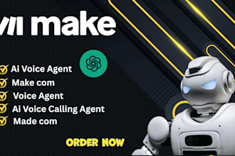 build ai voice agent made com ai voice calling agent make com voice agent