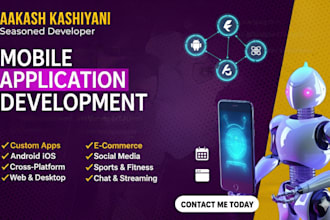 develop android and ios mobile apps
