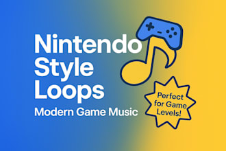 compose nintendo style game music loops